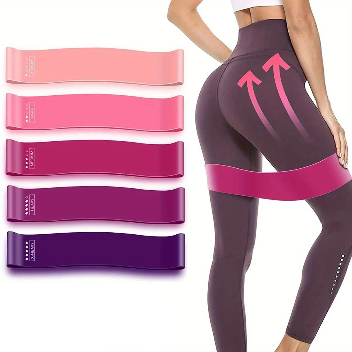 Crossfit Training Gear - ยางยืดออกกำลังกายสำหรับฝึกซ้อมที่บ้าน โยคะ กีฬา ยางยืดออกกำลังกาย ยืดกล้ามเนื้อ พิลาทิส