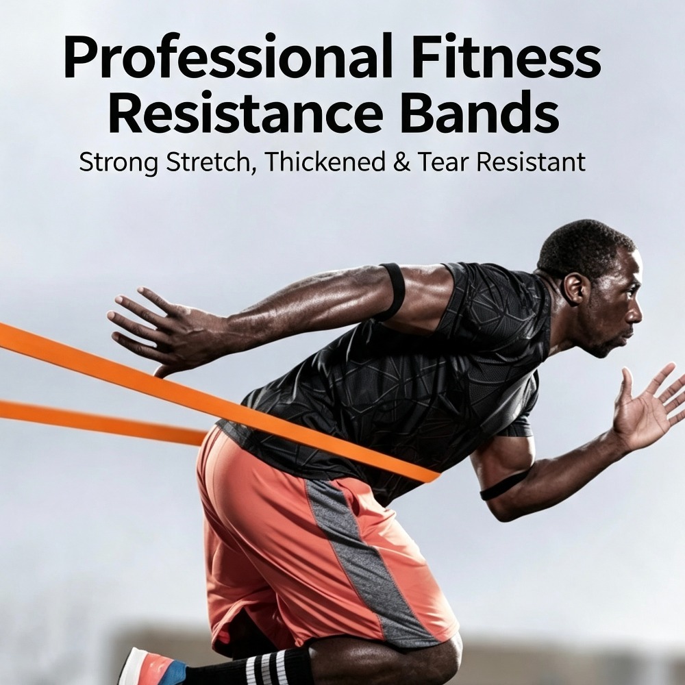Pull Up Assist Band - สายยางยืดต้านแรงแบบหนาพิเศษ, แรงต้าน 25-65 ปอนด์ สำหรับโยคะ, การออกกำลังกายฟิตเนส,