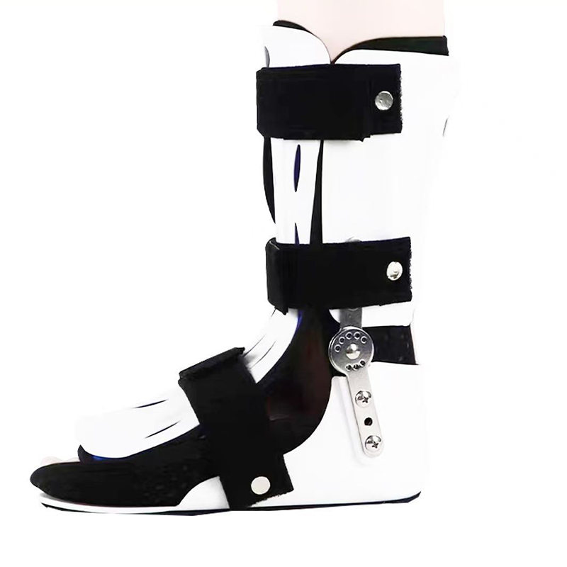 Ankle Mobility Band - อุปกรณ์ปรับระดับข้อเท้าสำหรับแก้ไขภาวะเท้าตก แก้ไขข้อเท้าเอียงเข้าด้านในและด้านนอก อุปกรณ์ยึดกระดูกน่อง รองรับขาและเท้าแบบระบายอากาศ ใช้ได้ทั้งข้างซ้ายและขวา