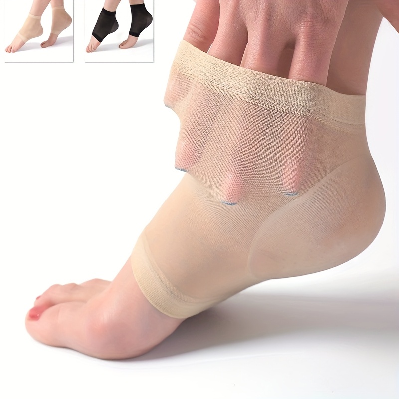 Ankle Mobility Band - 1 คู่อัพเกรดความยืดหยุ่นสูงBreathableถุงเท้าซิลิโคน,ถุงเท้าป้องกันข้อเท้า,ข้อเท้าสนับสนุนรั้ง,ที่ดีที่สุดข้อเท้าการบีบอัดSupp