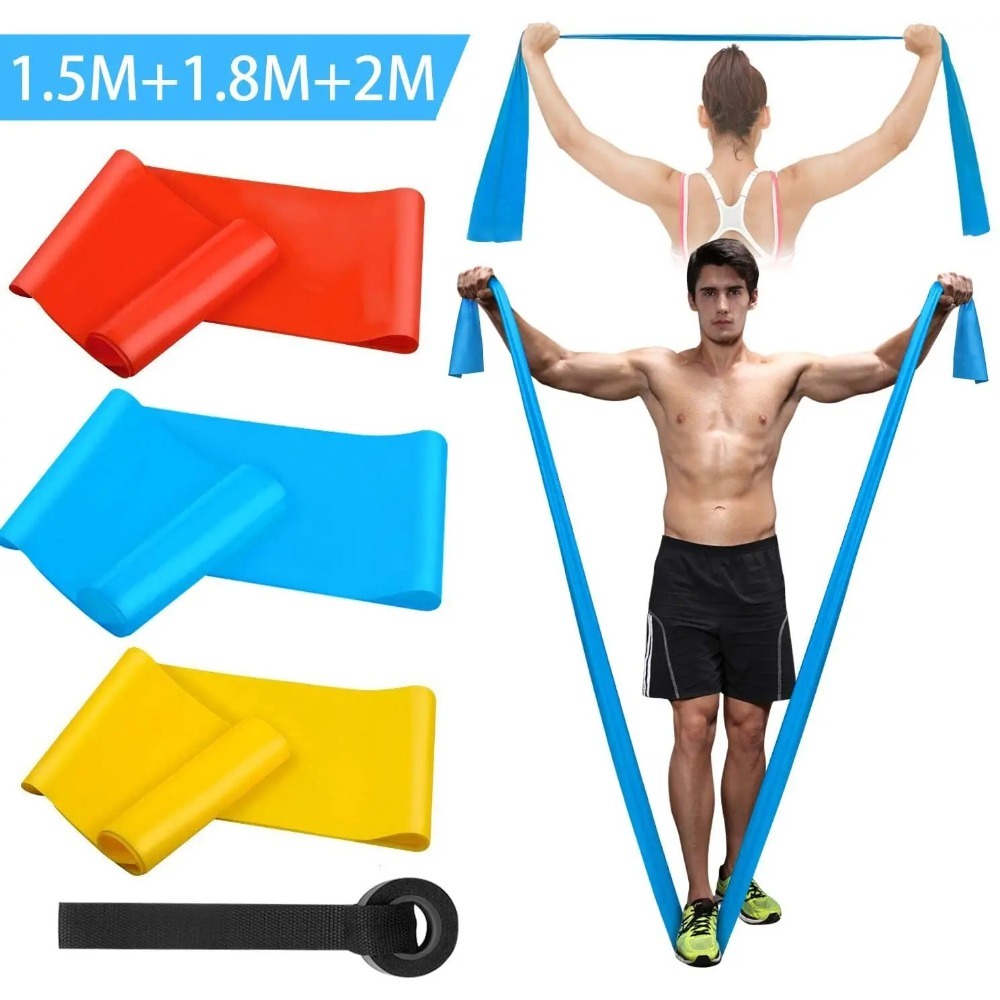 Crossfit Training Gear - 1 ขนาด 1.5M 3PCS BandsResistance Bands