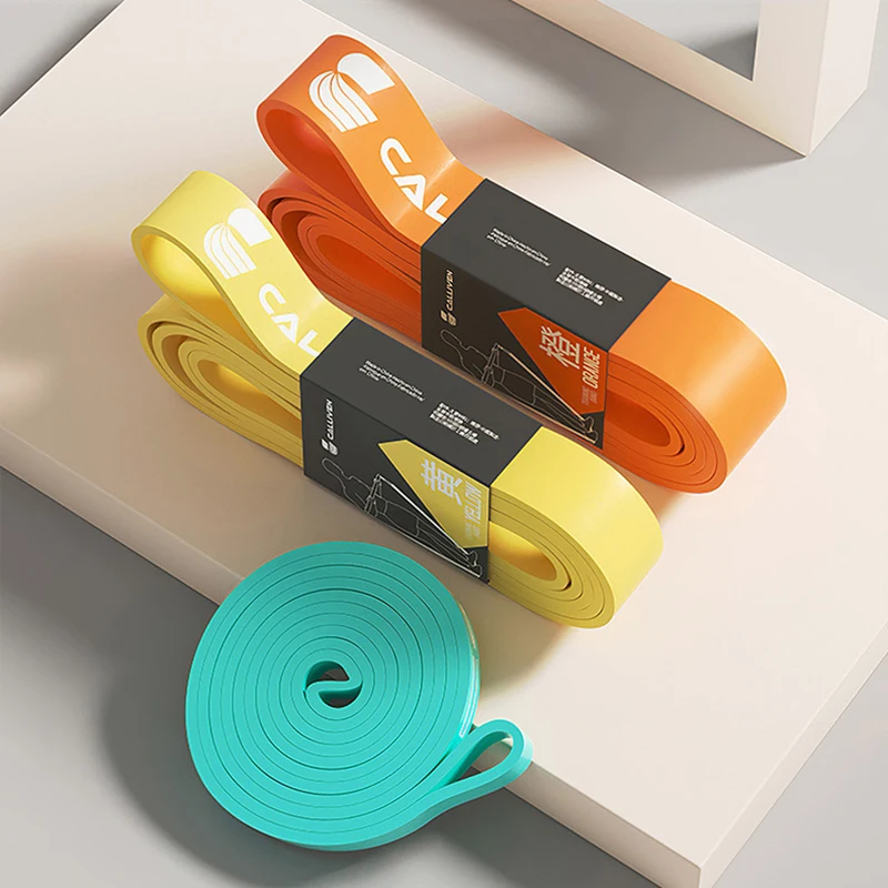 Pull Up Assist Band - ยางยืดออกกำลังกาย TPE สำหรับโยคะ สายรัดแรงต้านสำหรับผู้ชายและผู้หญิง ใช้เสริมการฝึกความแข็งแรง ออกกำลังกาย