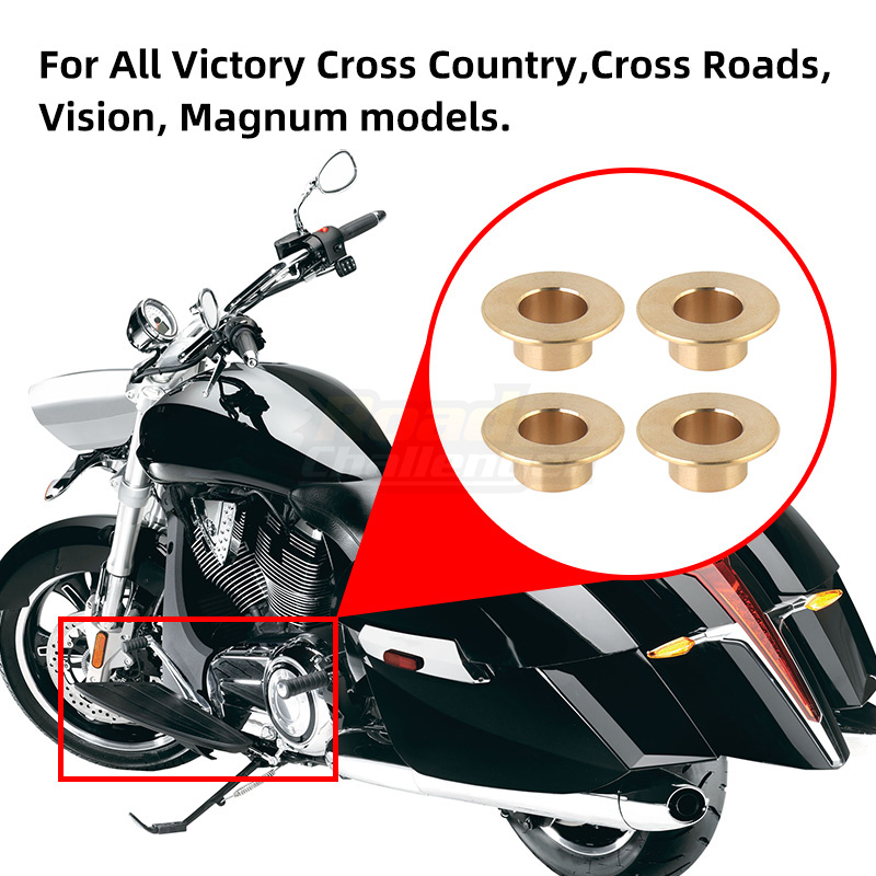 Crossfit Victory - 4 ชิ้น/เซ็ตรถจักรยานยนต์ Shift เบรค Lever Bushings