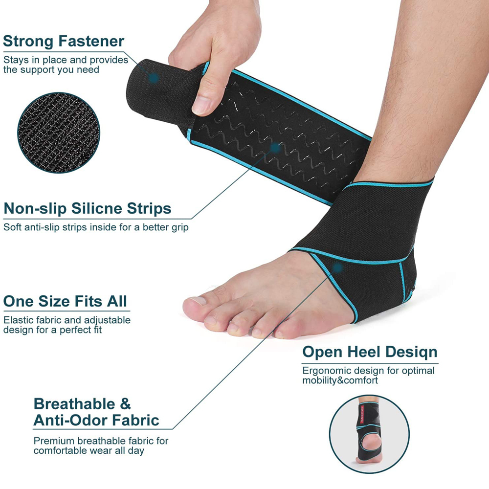 1 ชิ้นซิลิโคนยืดหยุ่นข้อเท้าสน - Ankle Mobility Band บทวิจารณ์และราคา