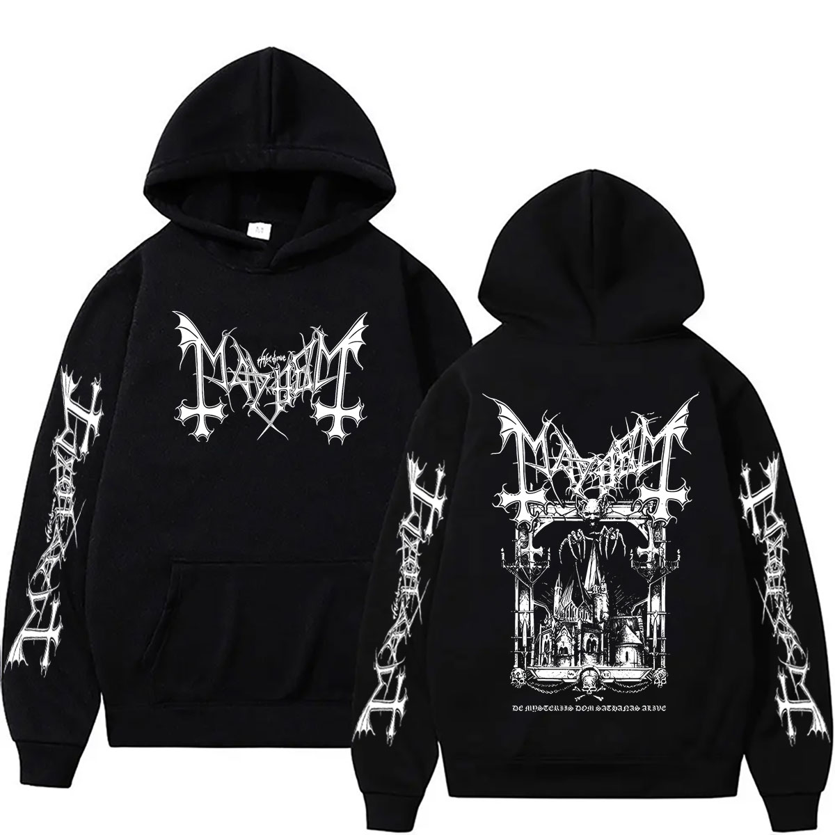 เสื้อฮู้ดวงดนตรีร็อค Mayhem De - Crossfit Mayhem บทวิจารณ์และราคา